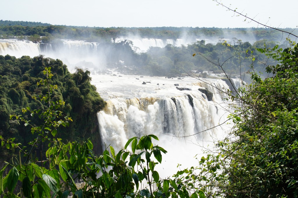 The Brazilian side is more panoramic