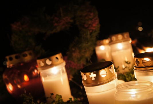 Lighting a Candle on All Saints' Day | Runawaybrit