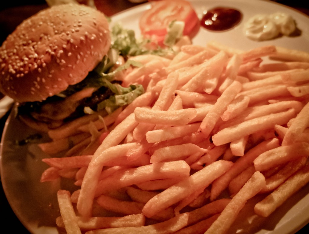 Yum! A Hamburg hamburger from Hatari