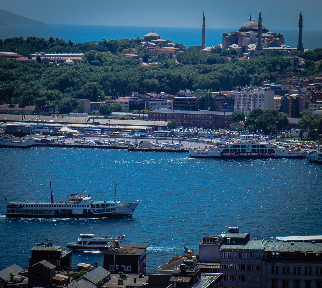 Sultanahmet from across the water