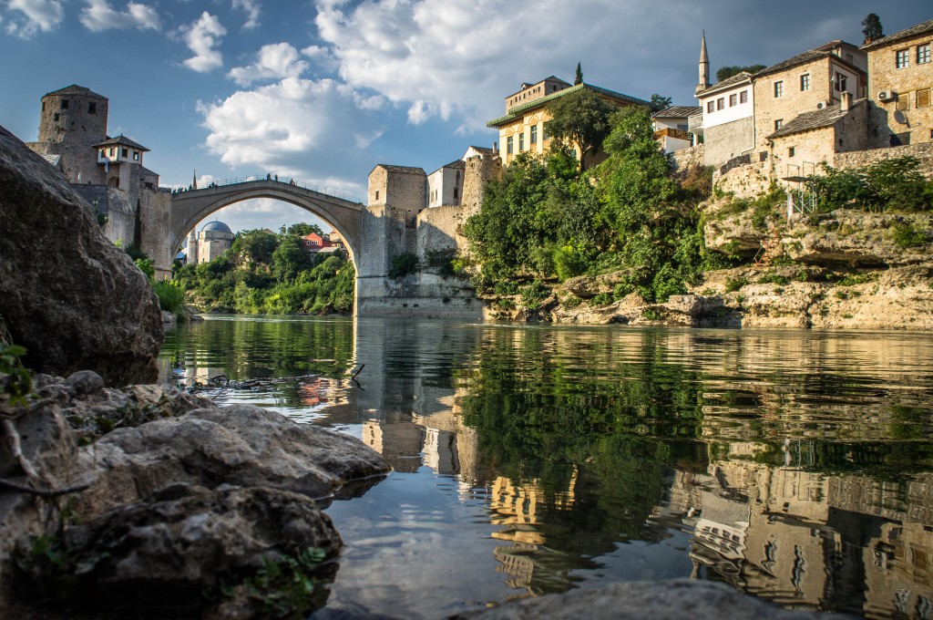 Mostar's Stari Most Bridge.