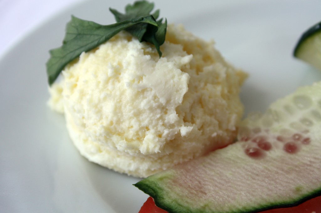 Kajmak: delicious and creamy (photo source: Nurettin Mert AYDIN)