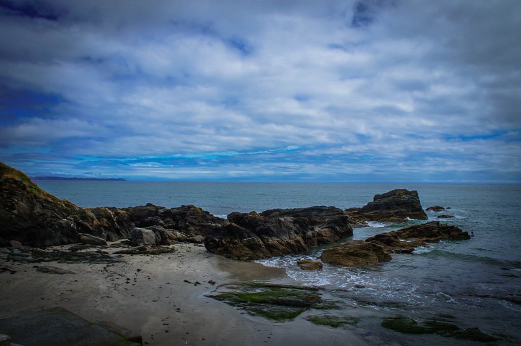 The beach at Looe