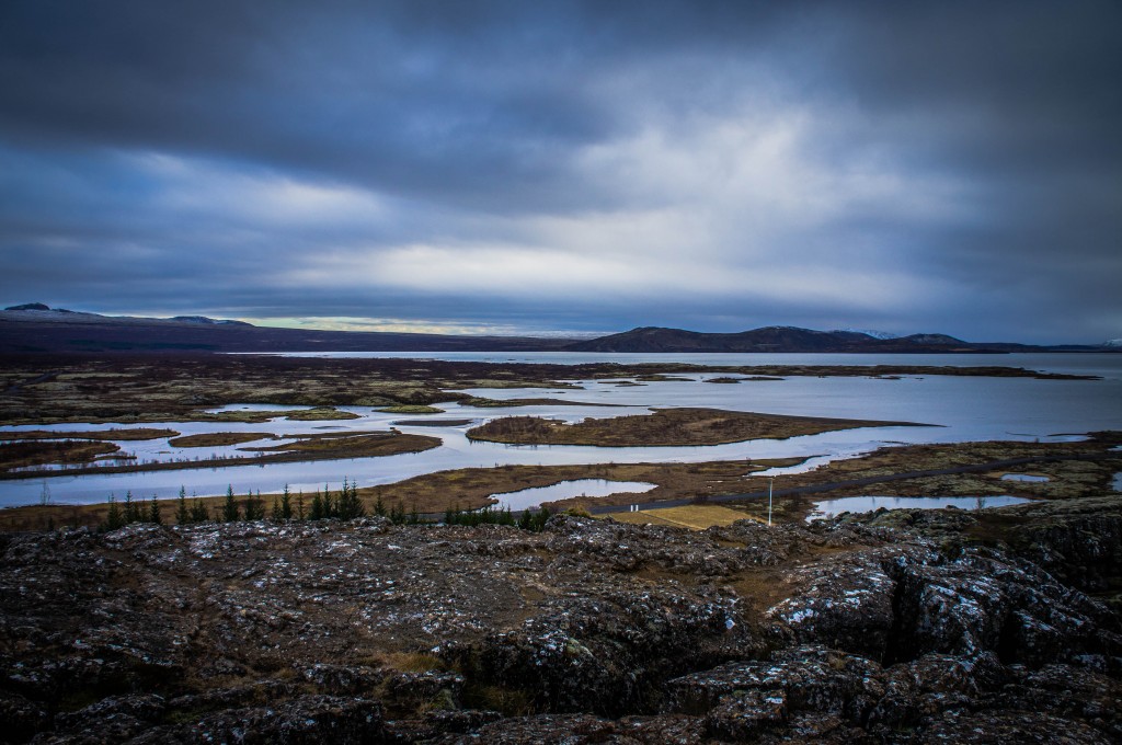 Icelandic scenery is beautifully bleak.