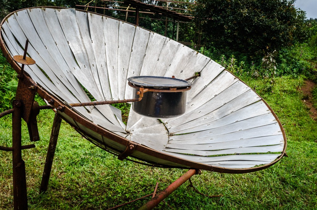 Solar powered water boiling