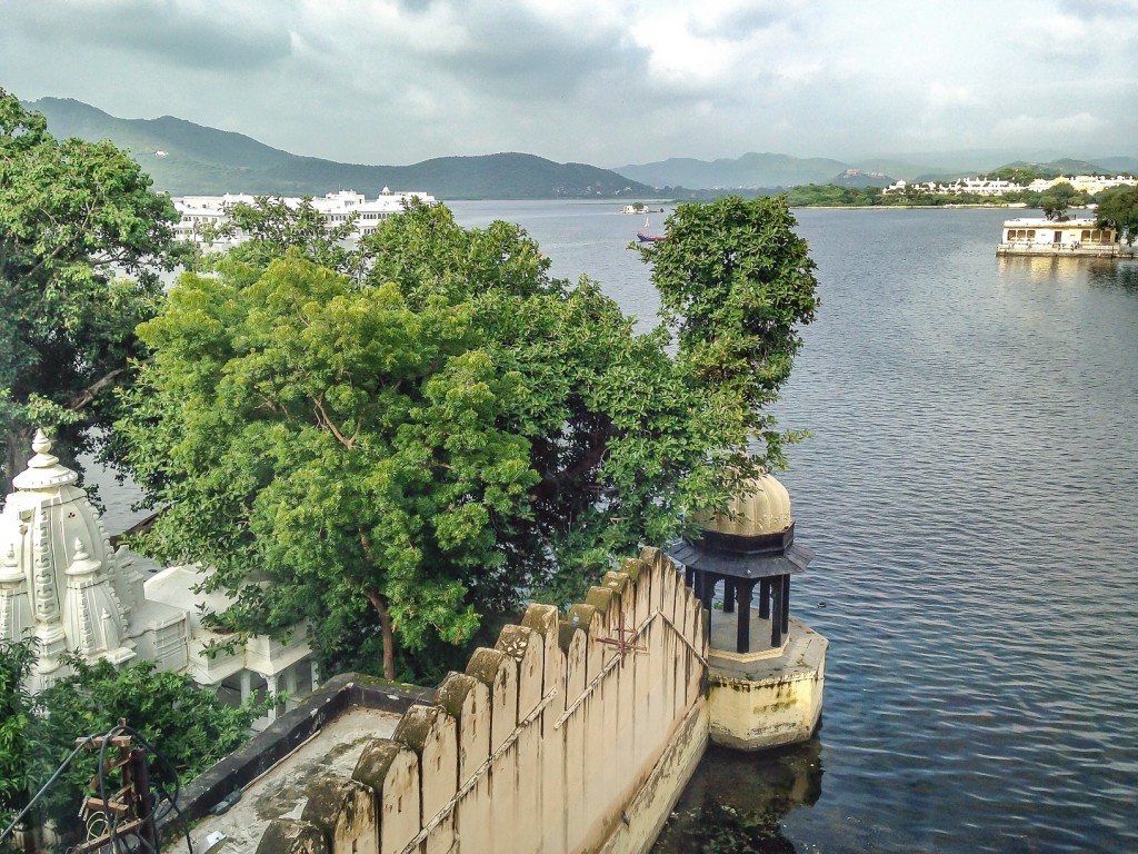 View from hostel bedroom window.