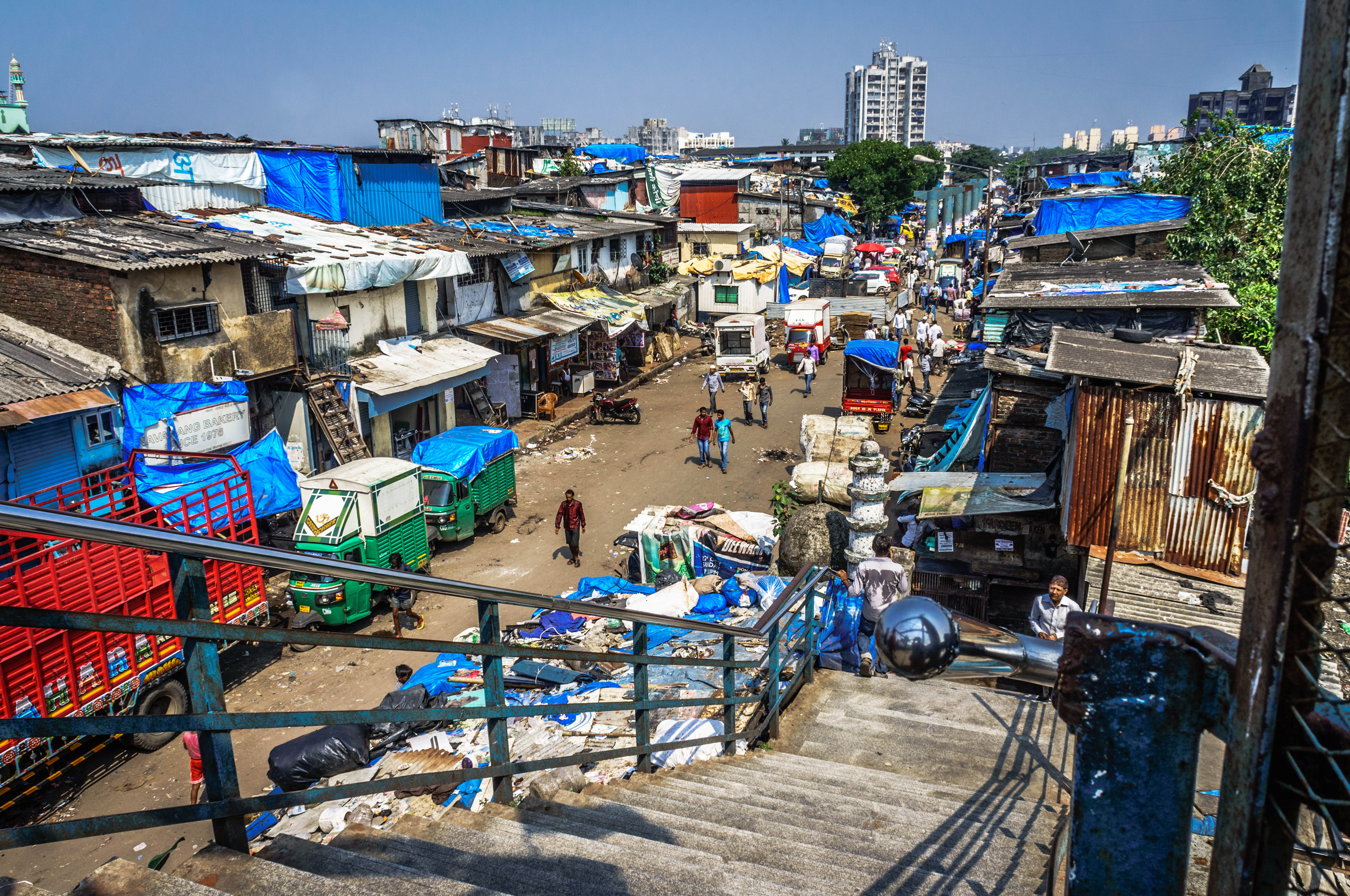 a visit to slum area wikipedia