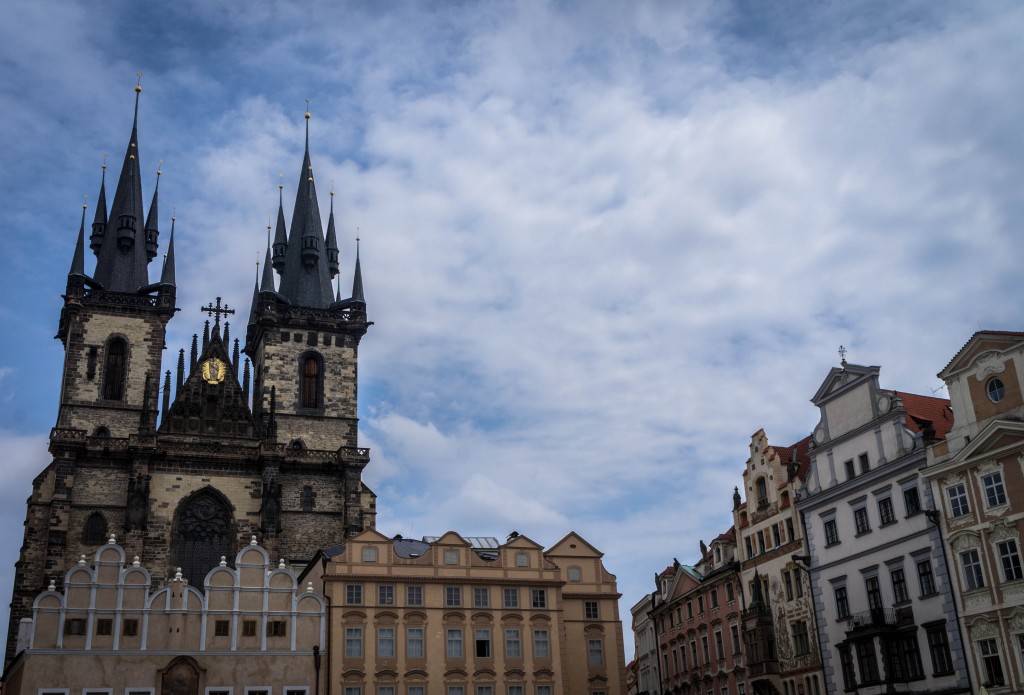 Prague's town square is easily accessible on a Segway