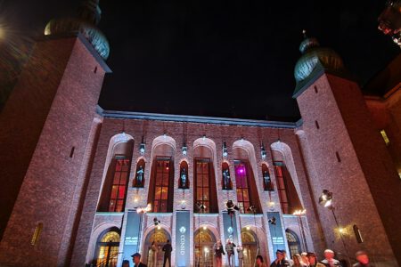 Stockholm Stadshuset entrance